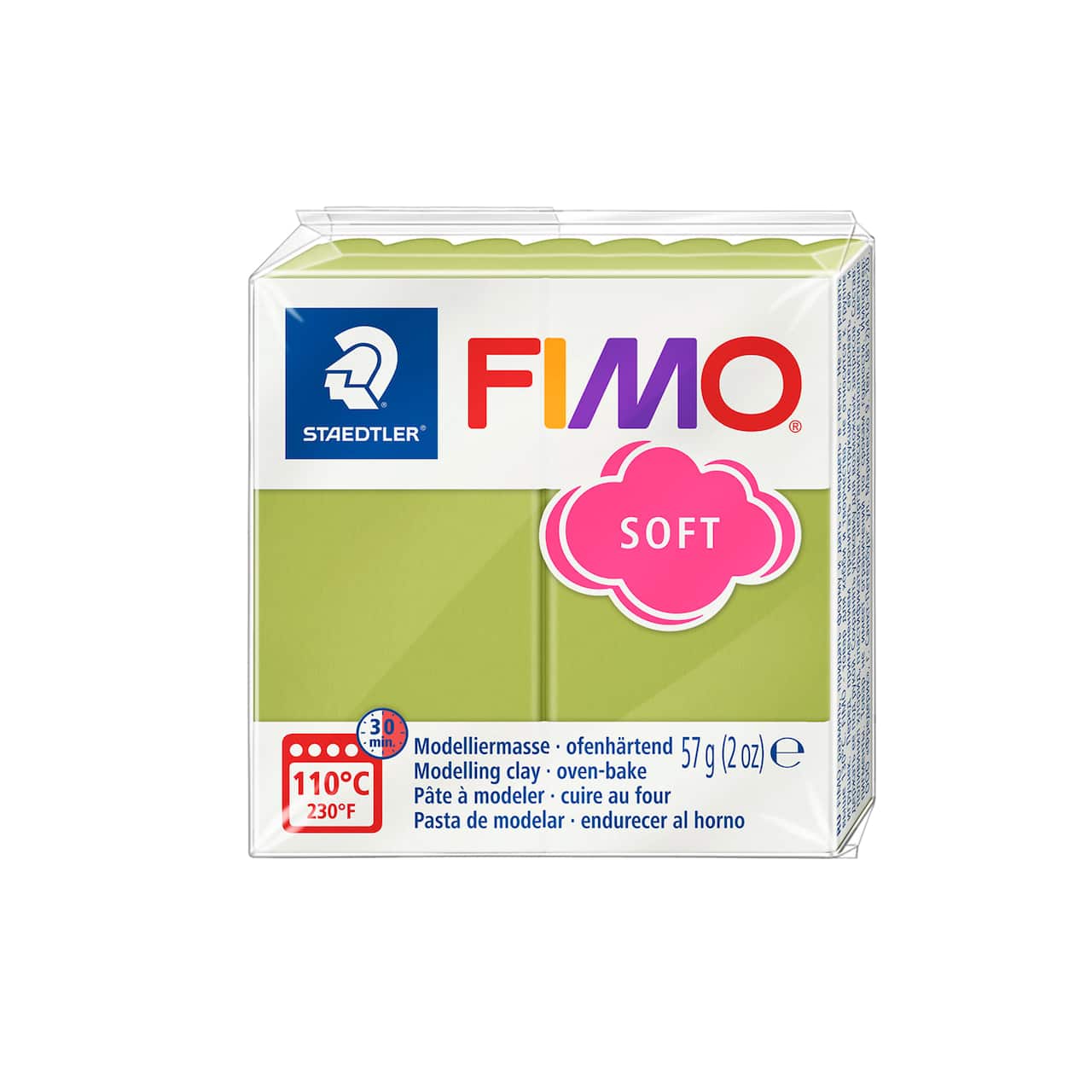 Pâte à modeler souple Fimo, 56 g